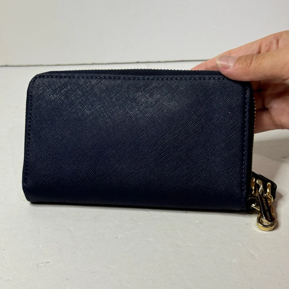 Michael Kors Saffiano Leather Multifunctional Wallet Wristlet